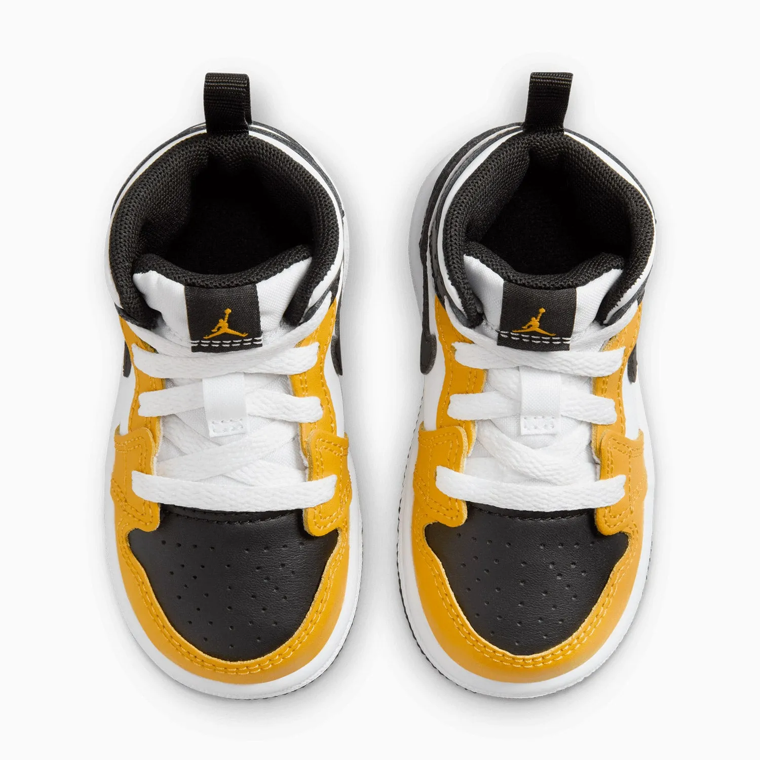 Kid's Air Jordan 1 Mid "Yellow Ochre" Toddlers