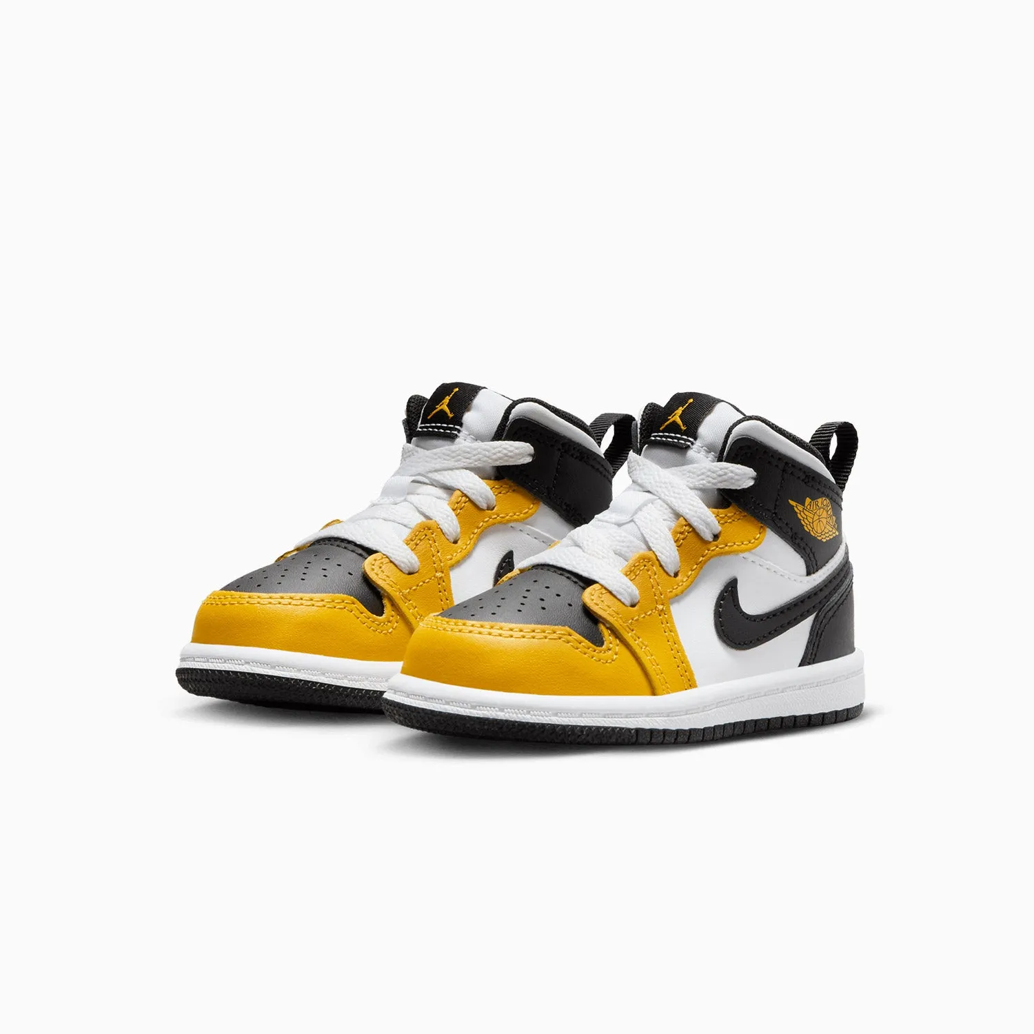 Kid's Air Jordan 1 Mid "Yellow Ochre" Toddlers