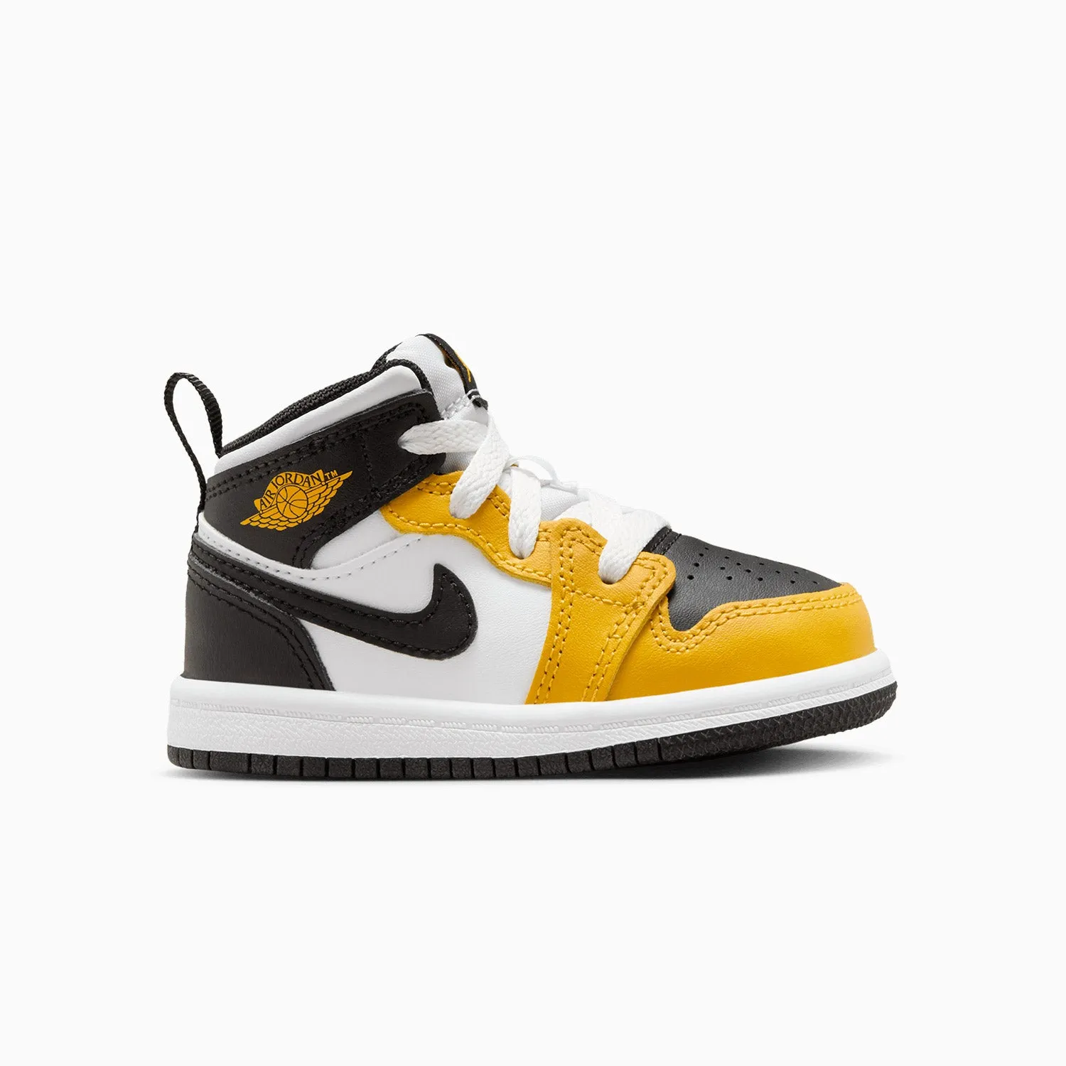 Kid's Air Jordan 1 Mid "Yellow Ochre" Toddlers