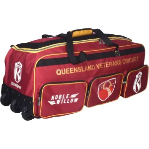 Kingsport Noble Willow Wheel Bag - Veterans Cricket QLD