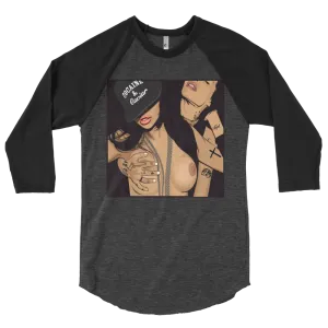 LADY VAMP  RAGLAN 3/4 TSHIRT