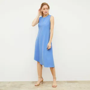 Lara Dress - Eco Heavy Crepe :: Carolina Blue