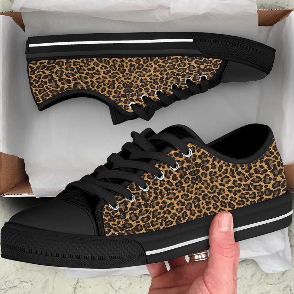 Leopard Low Top Sneakers