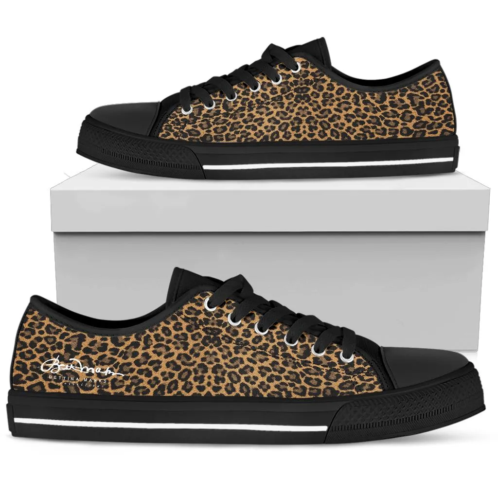 Leopard Low Top Sneakers