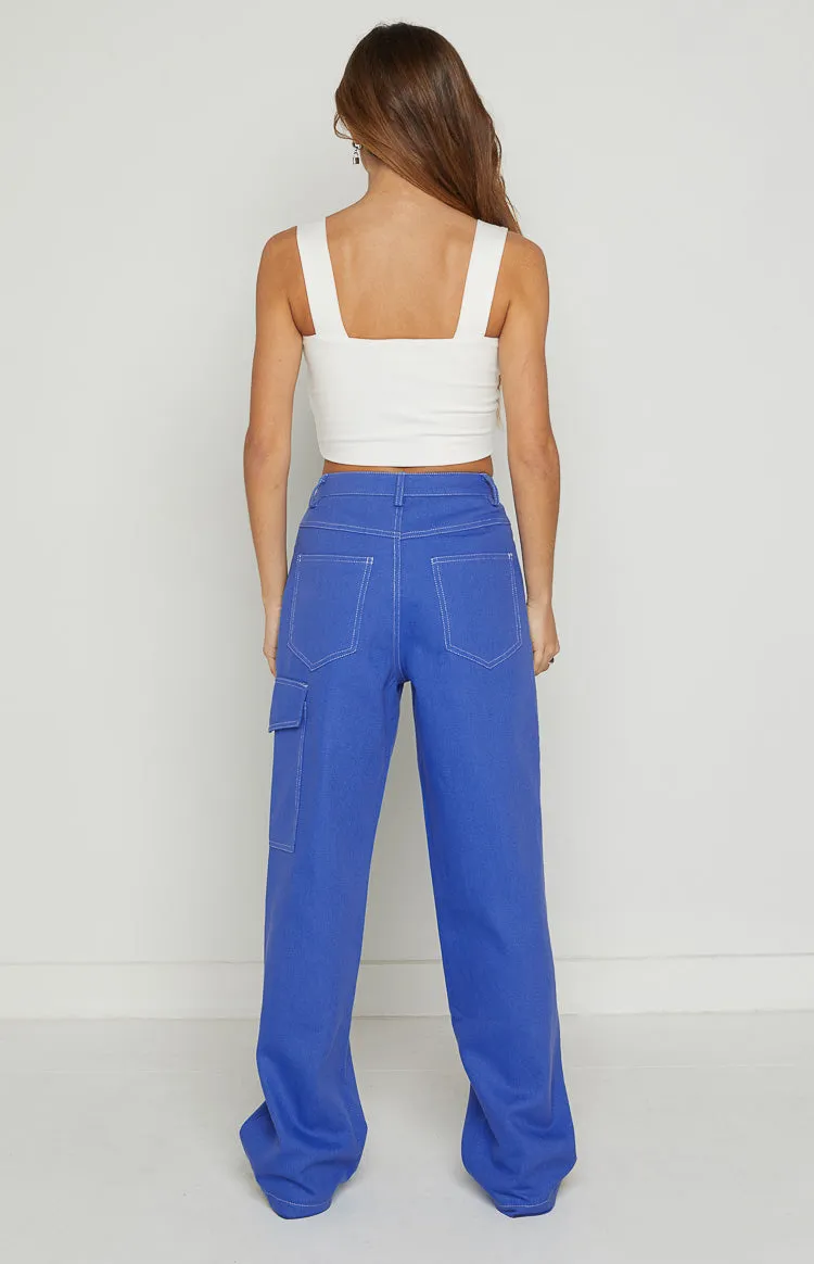 Lolita Blue Contrast Jeans