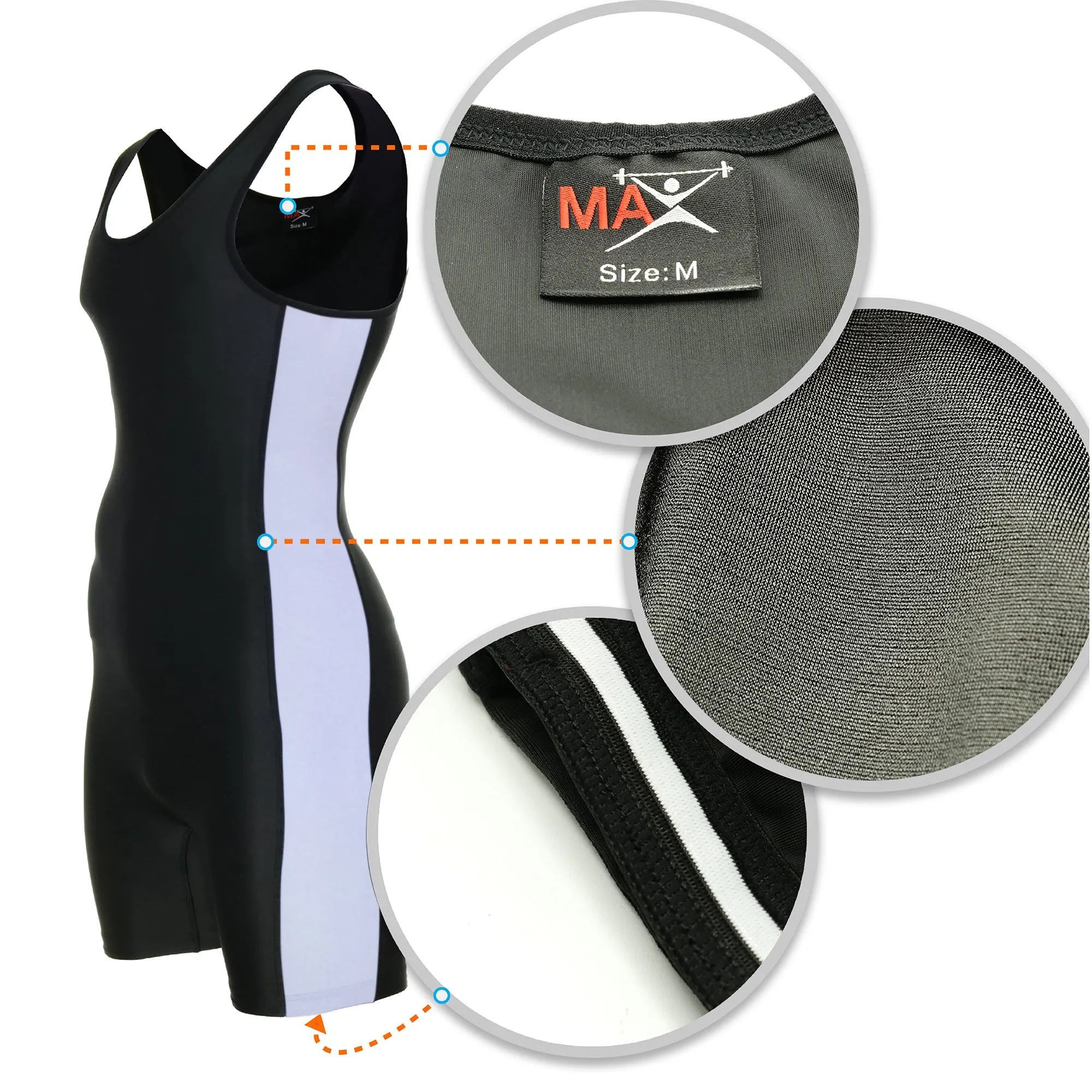 MAXbarbell Powerlifting Unisex Singlet