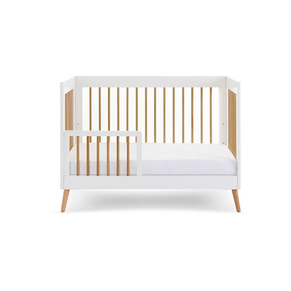 Maya Mini 3 Piece Nursery Furniture Set - White & Natural