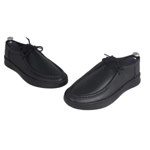 Medical casual shoe / 100% nubuck genuine leather / black color -8751