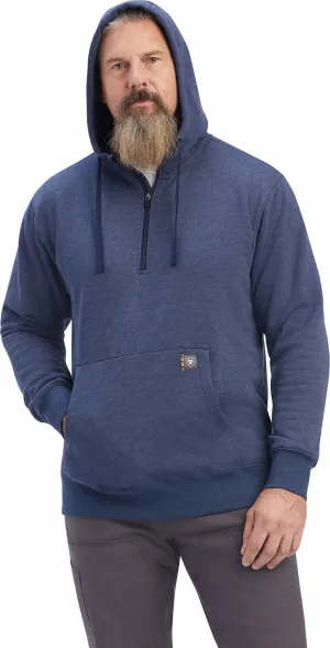 Men's Ariat Rebar Workman 1/4 Zip Hoodie - 10041412