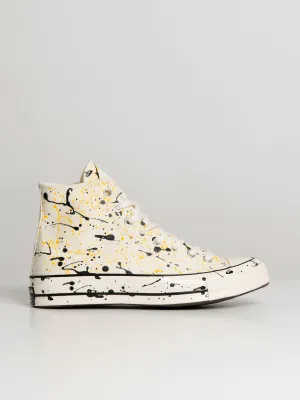 MENS CONVERSE CHUCK 70 HI PAINT SPLATTER SNEAKER - CLEARANCE