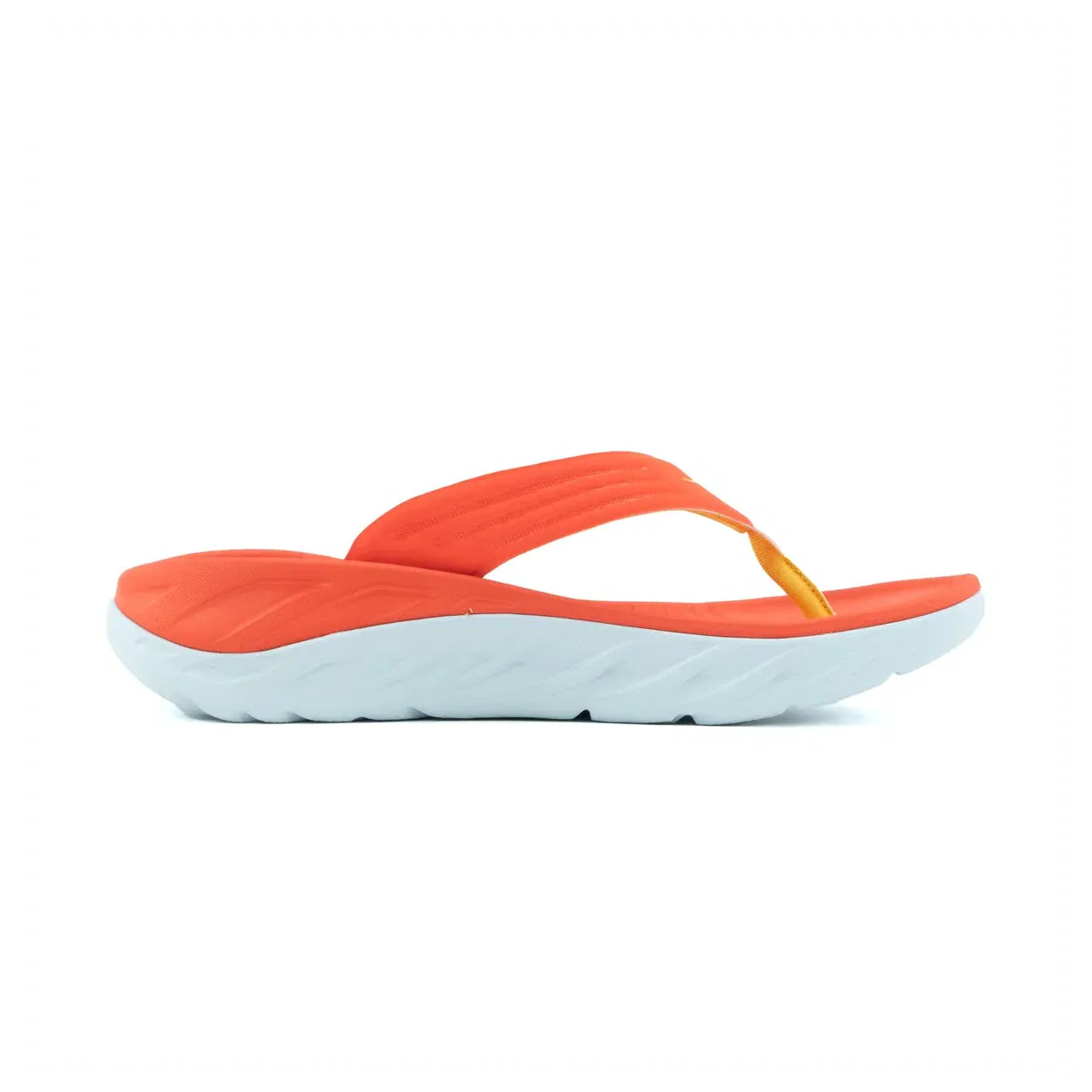 MEN'S HOKA ORA RECOVERY FLIP | FIESTA / AMBER YELLOW