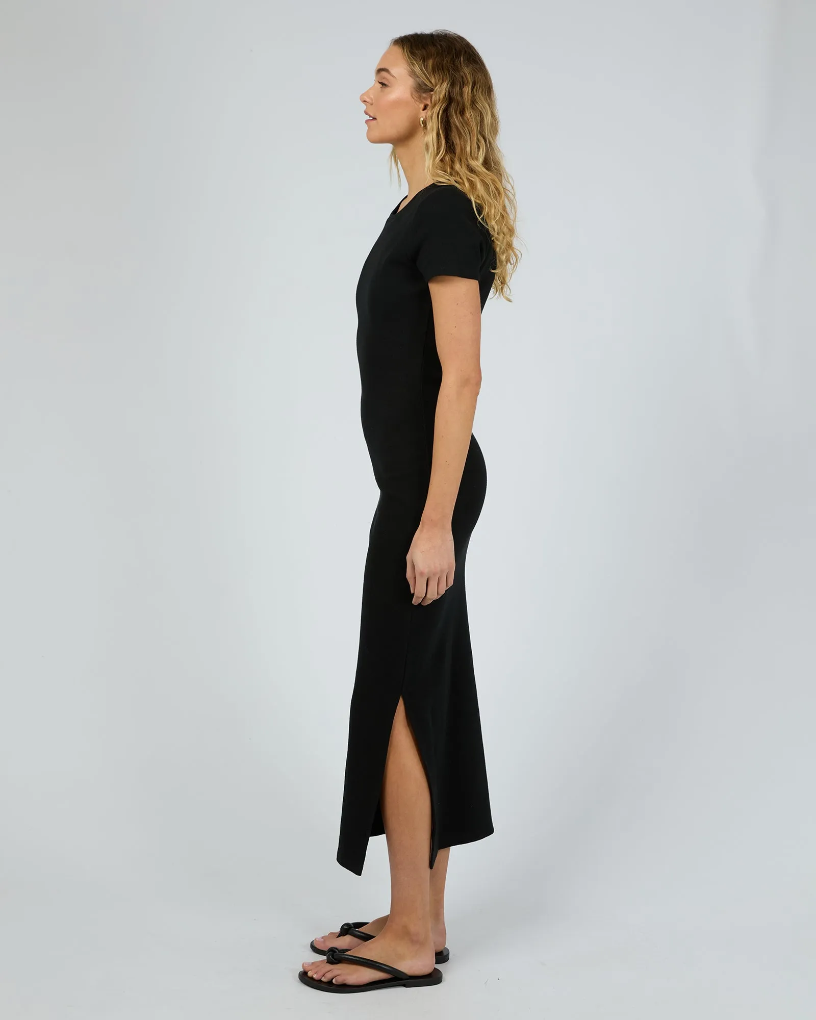 Mika Midi Dress Black