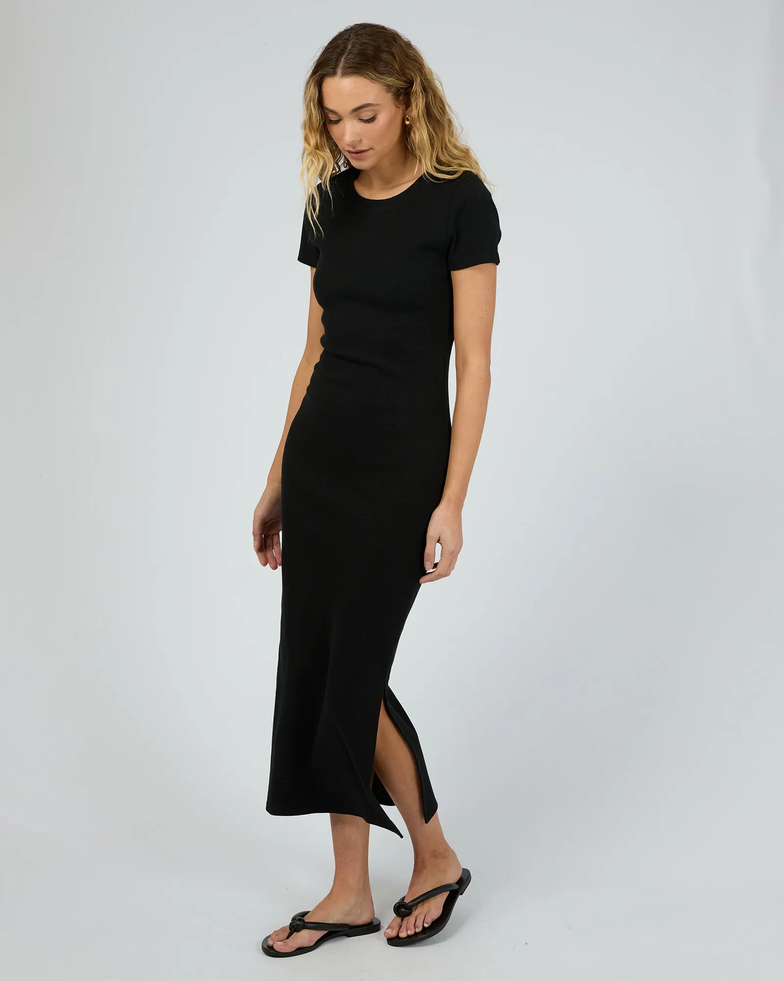 Mika Midi Dress Black