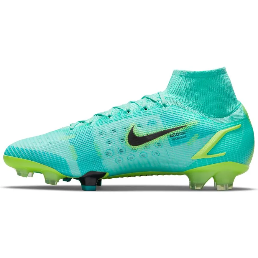 Nike Mercurial Superfly 8 Elite FG-DYNAMIC TURQ/LIME GLO