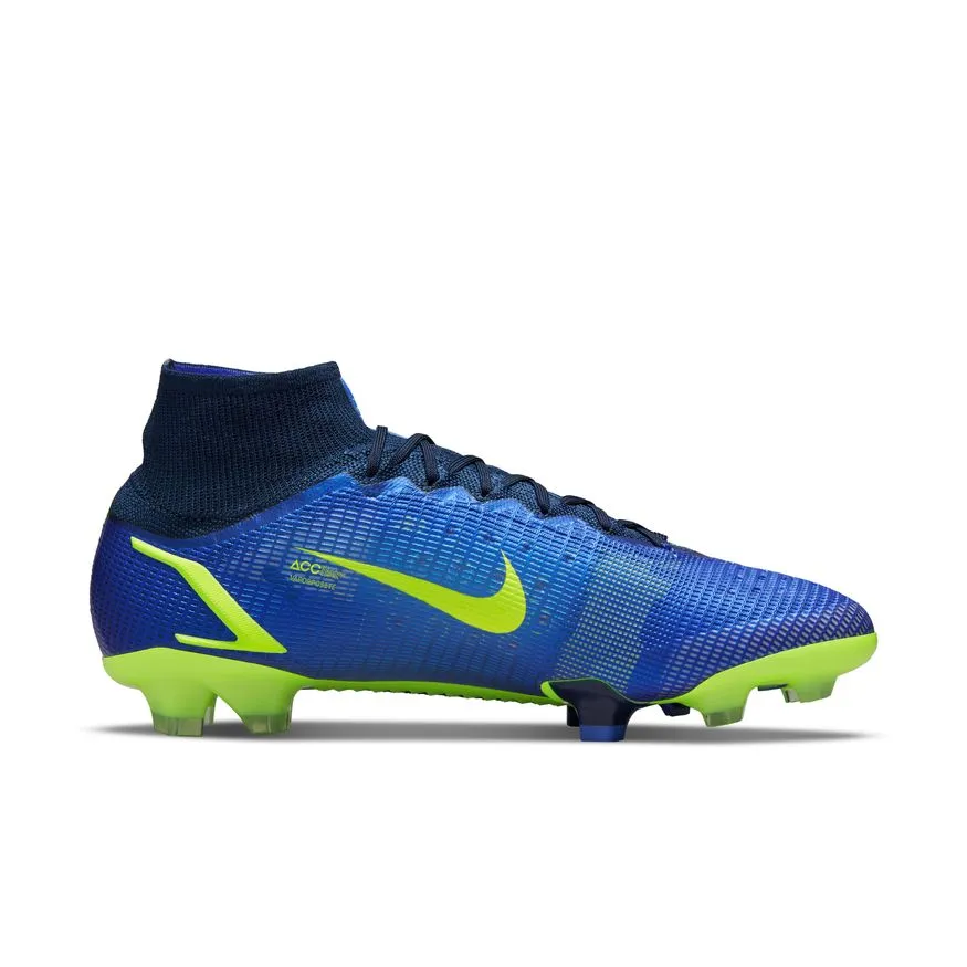 Nike Mercurial Superfly 8 Elite FG-SAPPHIRE/VOLT-BLUE VOID