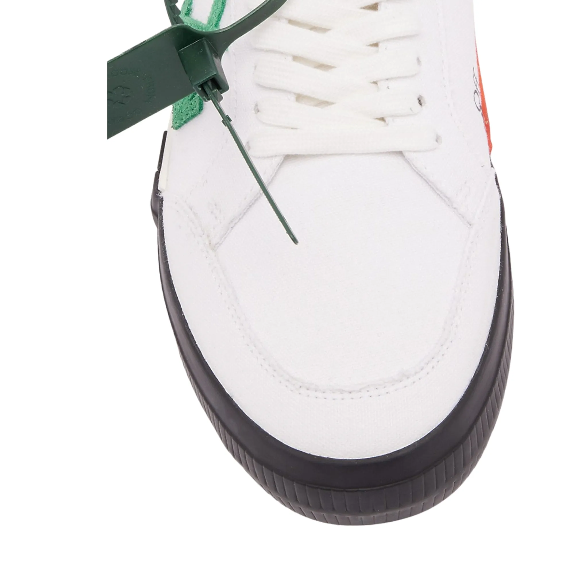 OFF-WHITE: Vulcanized Canvas Low Top Sneaker