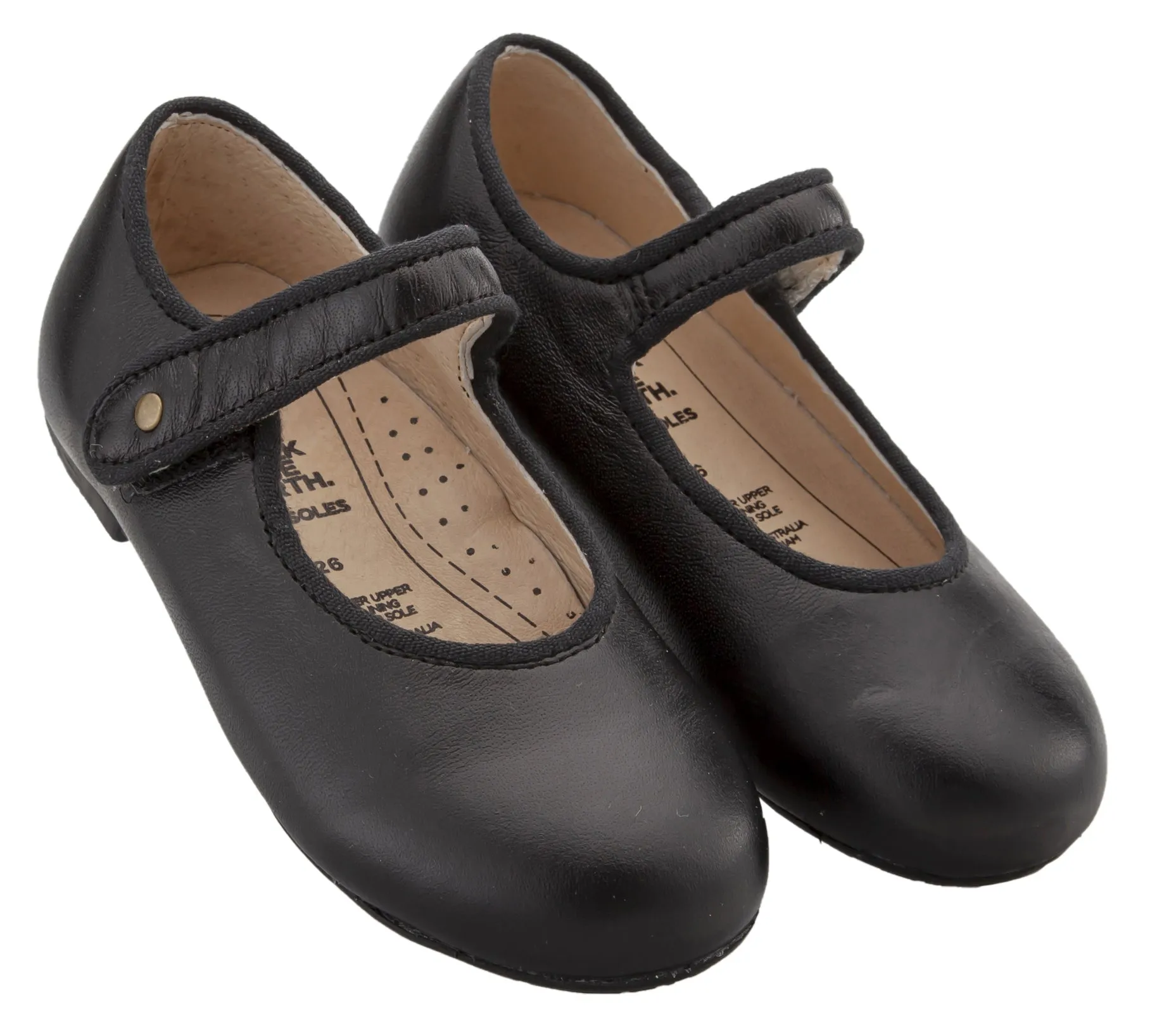 Old Soles Girl's 803 Lady Jane Mary Jane, Black