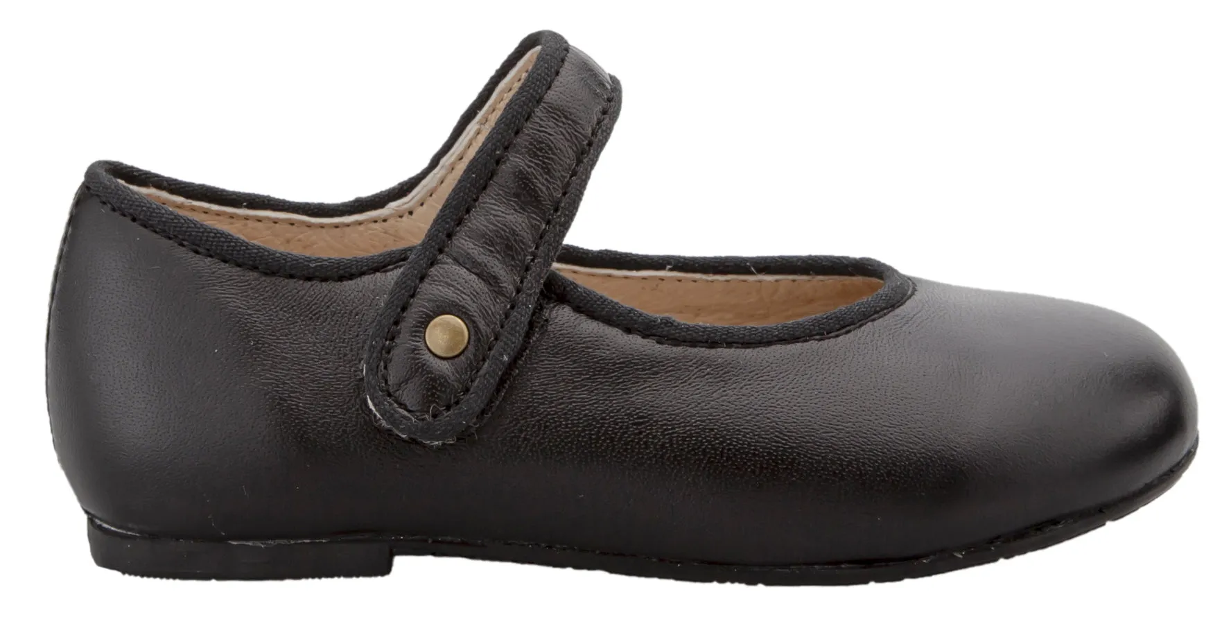 Old Soles Girl's 803 Lady Jane Mary Jane, Black