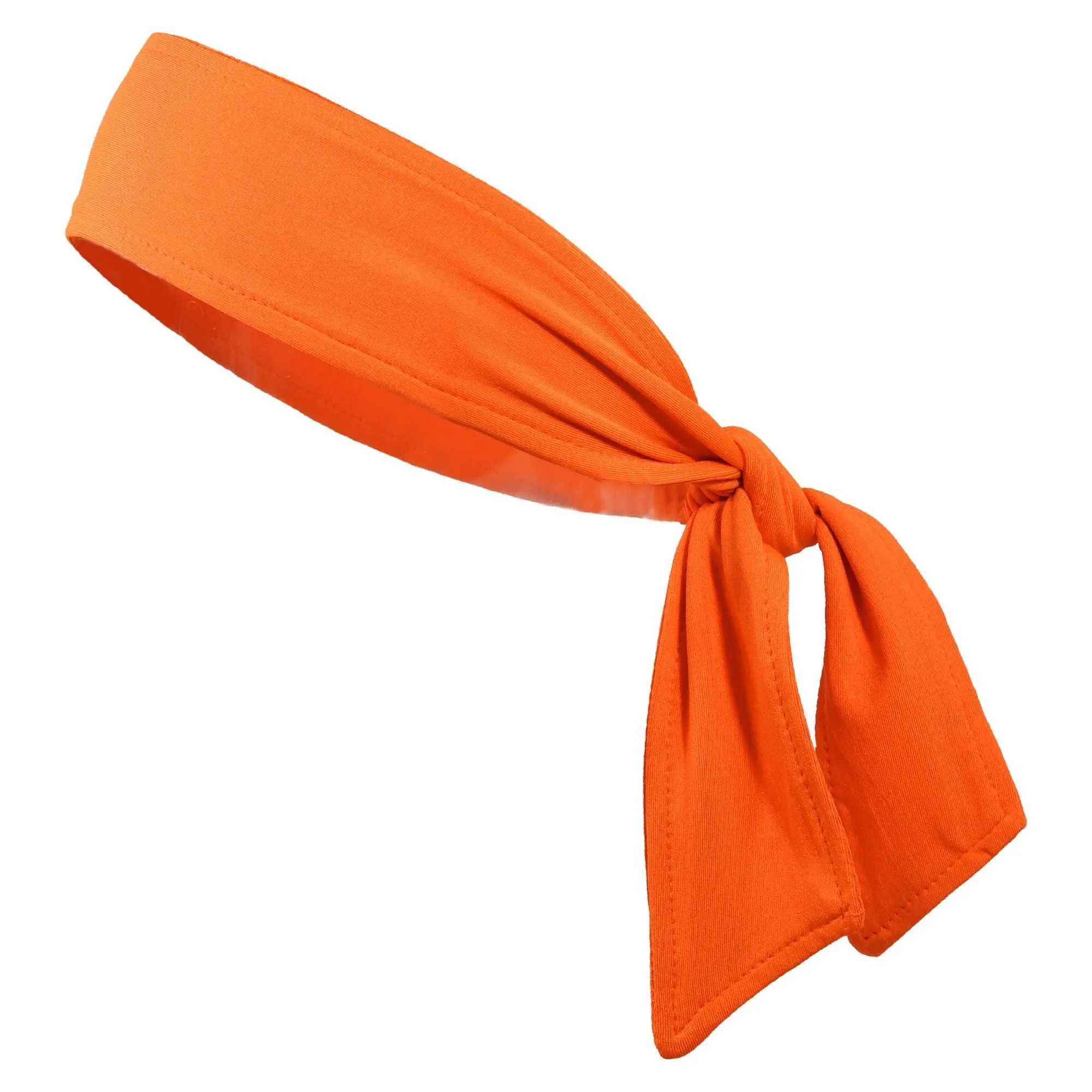 Orange Tie Headband