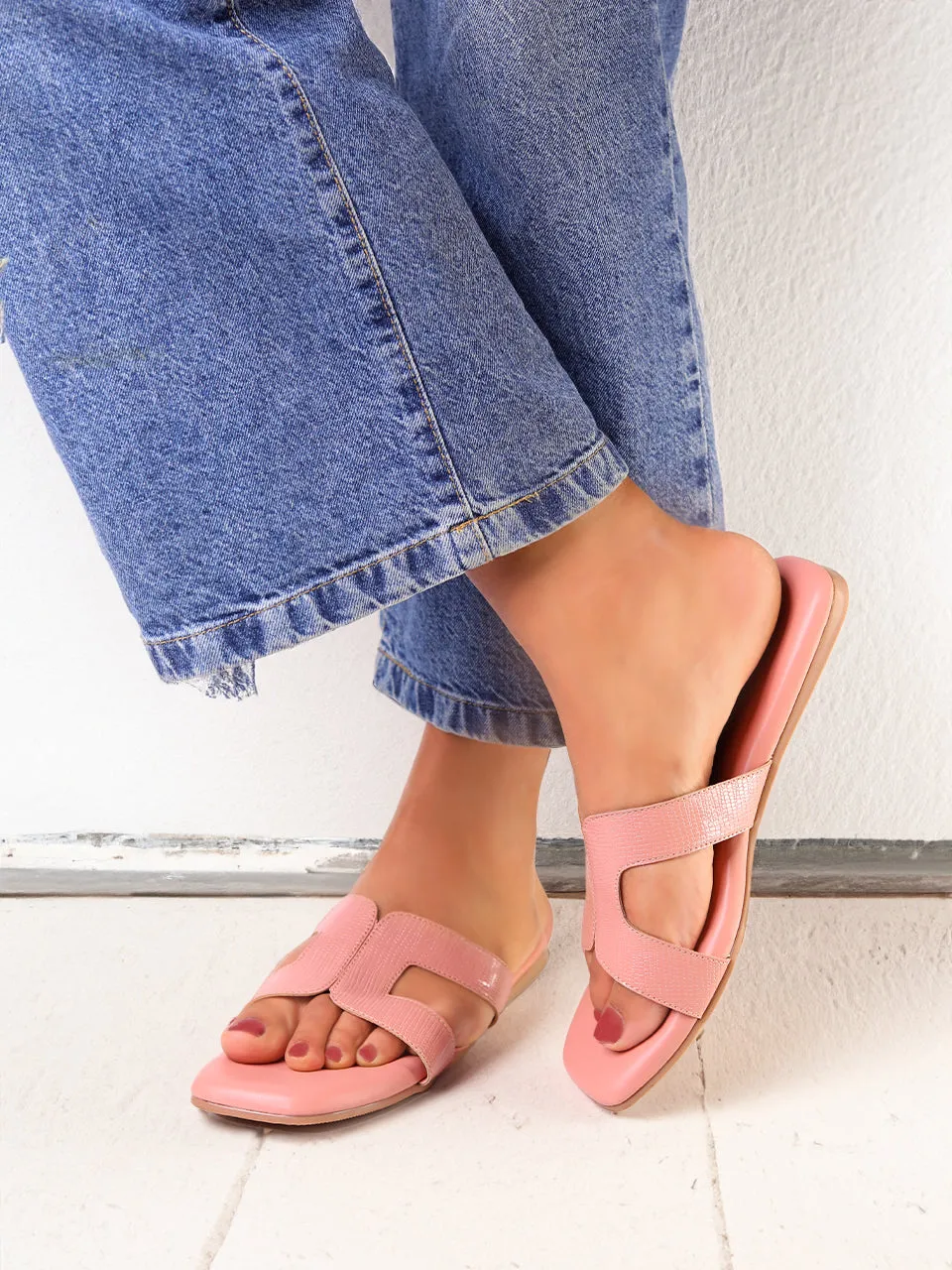 Orla Pink Flats