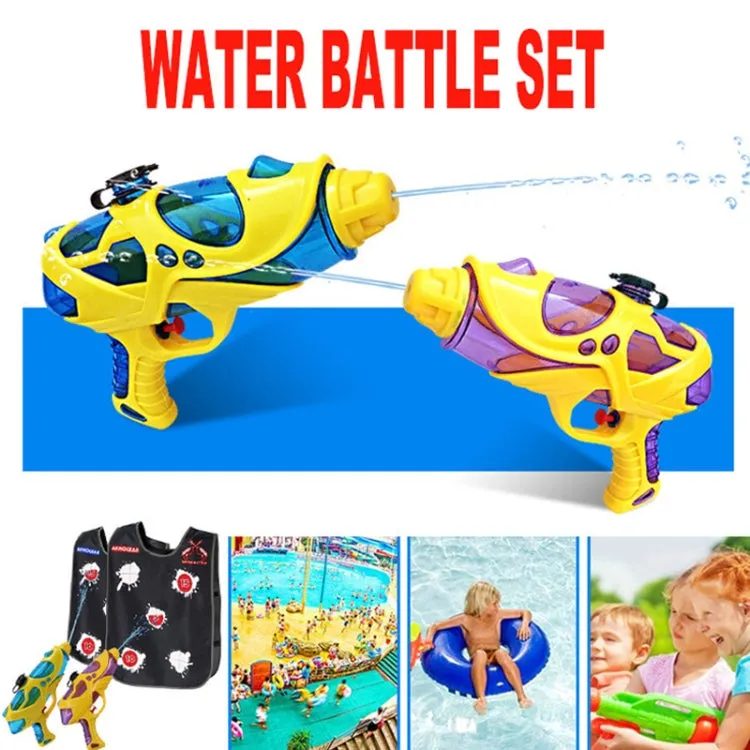 Outdoor Water Play Equipment Meets Water Color Change Vest With Toy Sprinkler