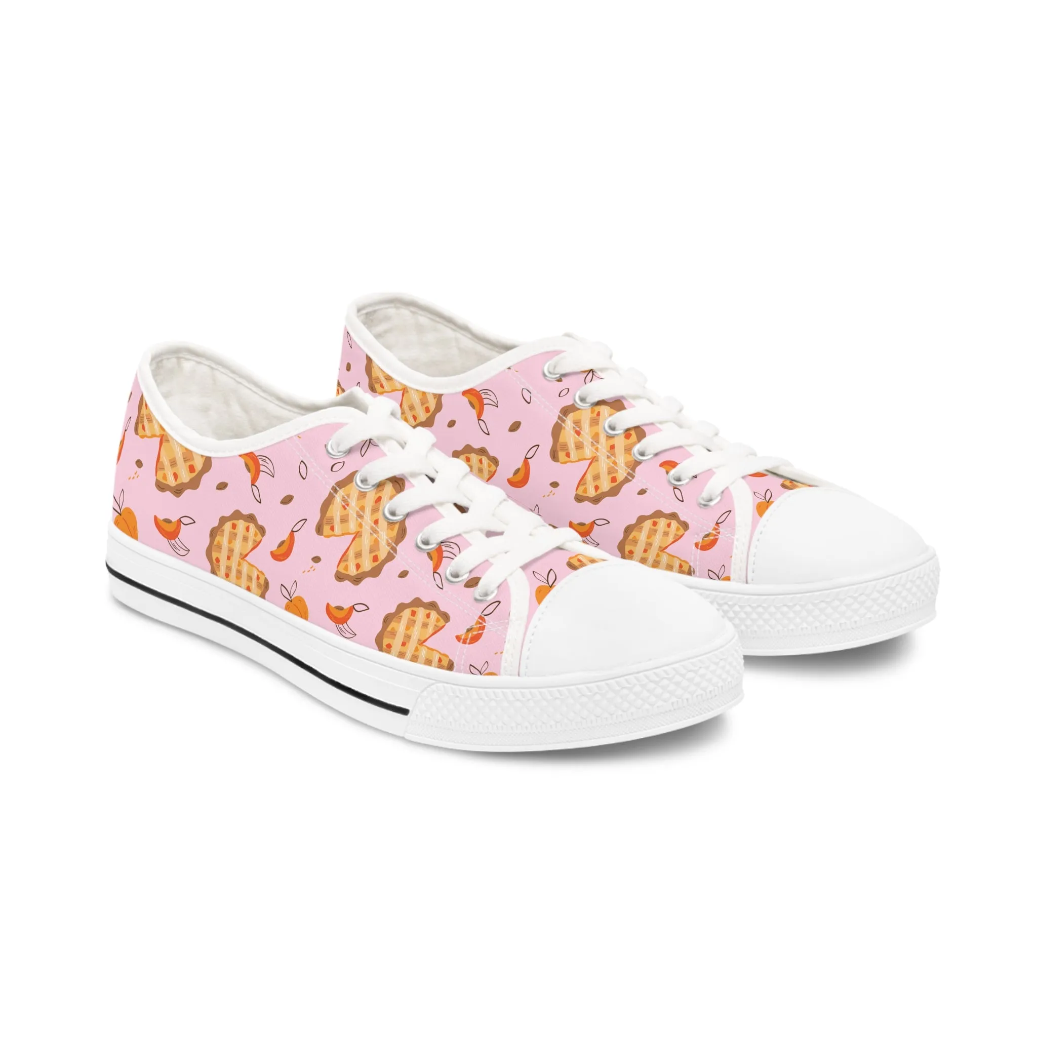 Peach Pie Women's Low Top Sneakers