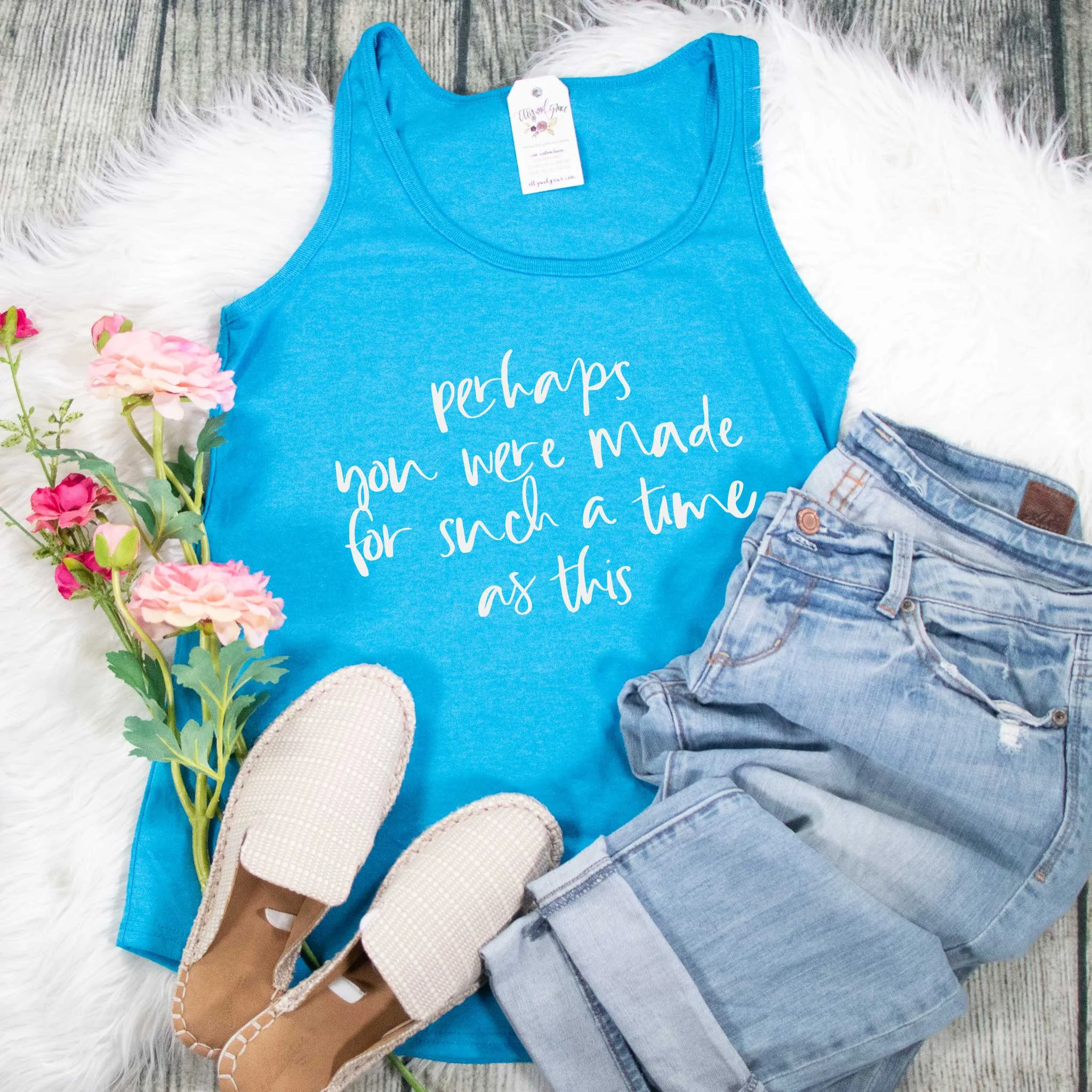 Perhaps You Were Made for Such a Time as This Tank Top