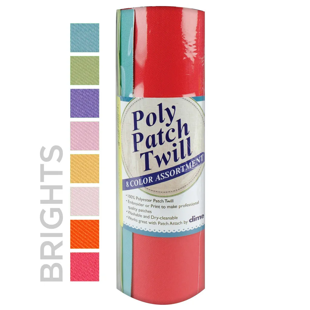 Poly Patch Twill™ Assortments