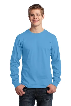 Port & Company® - Long Sleeve Core Cotton Tee. PC54LS