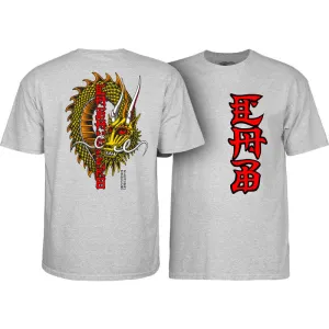 Powell Peralta Steve Caballero Ban This Dragon T-Shirt Athletic Heather