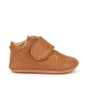 Prewalker Leather Bootie - Cognac