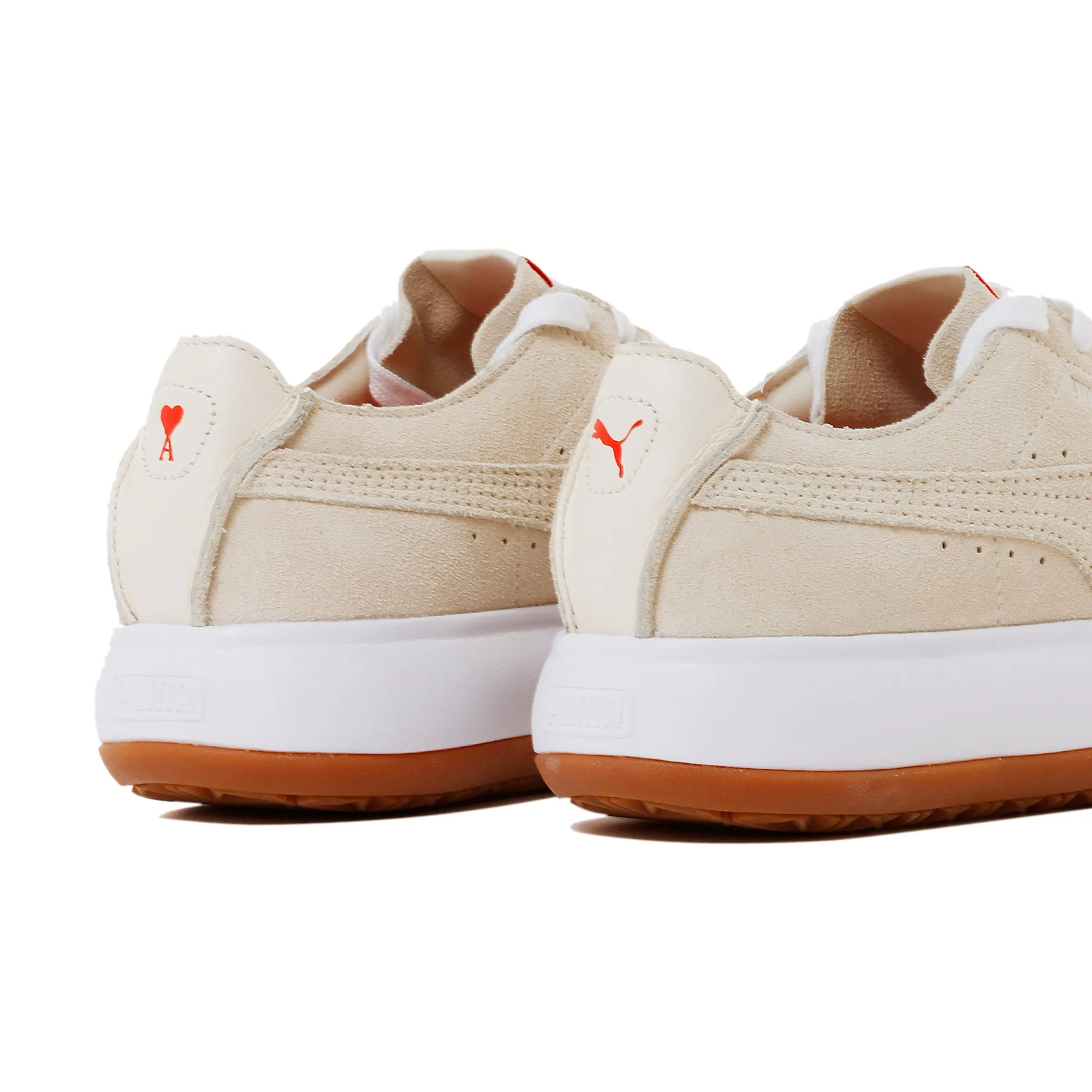 Puma X AMI Womens Suede Mayu Deconstructed Sjpes