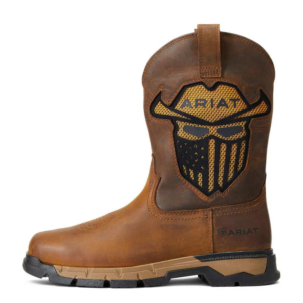 Rebar Flex West Venttk Incognito Brn by Ariat