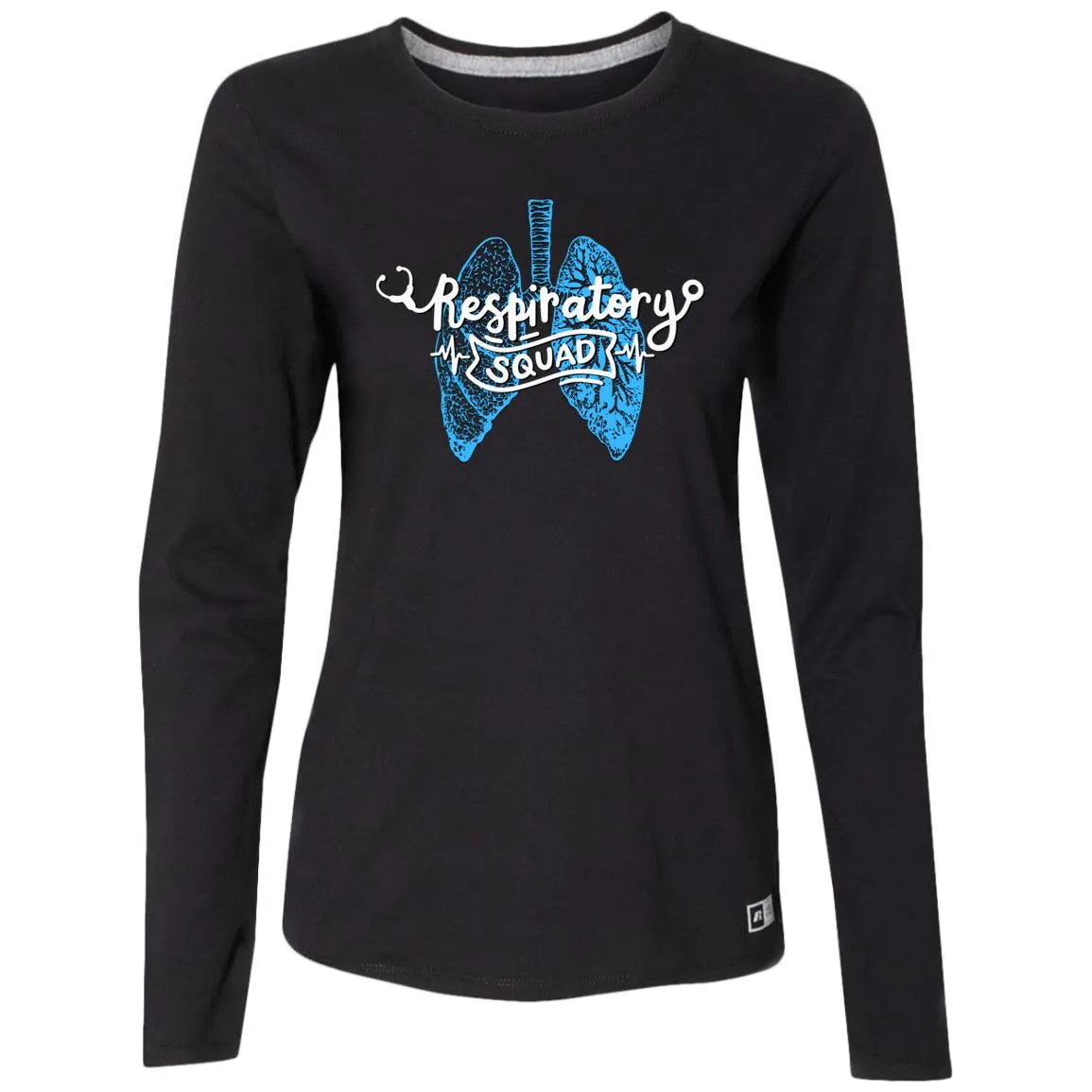 Respiratory Squad Ladies’ Essential Dri-Power Long Sleeve Tee