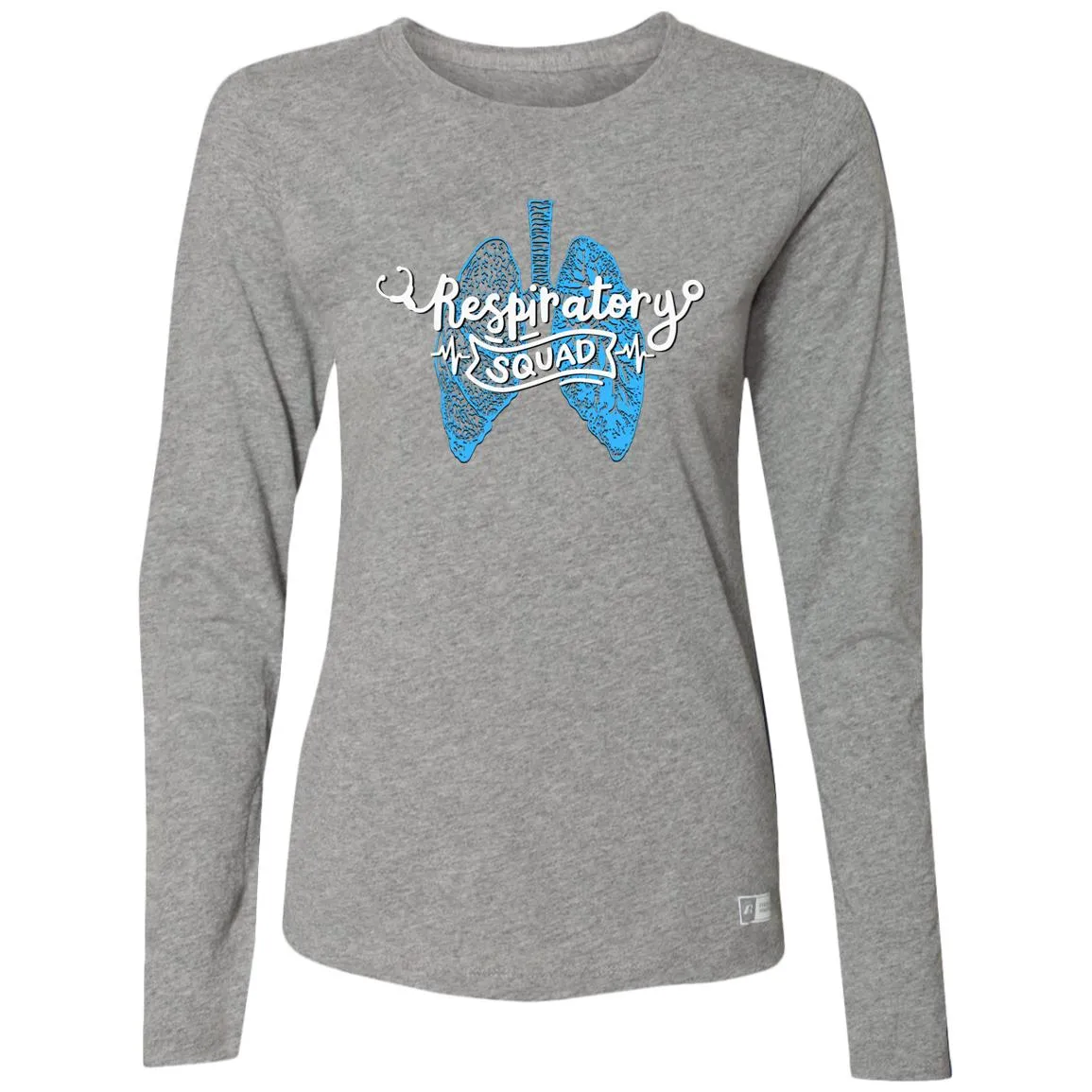 Respiratory Squad Ladies’ Essential Dri-Power Long Sleeve Tee