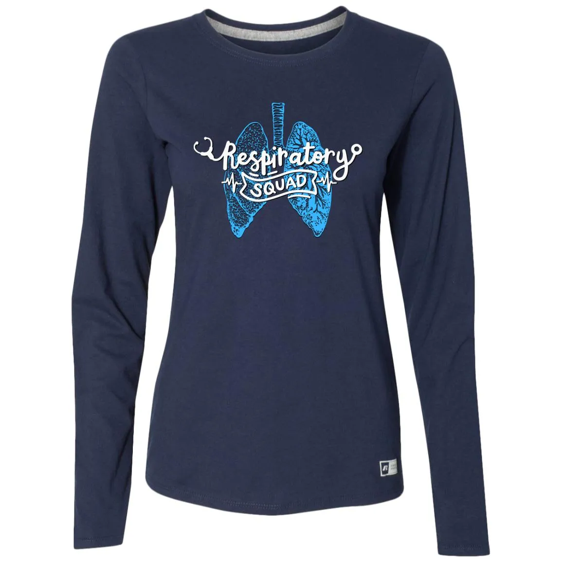 Respiratory Squad Ladies’ Essential Dri-Power Long Sleeve Tee