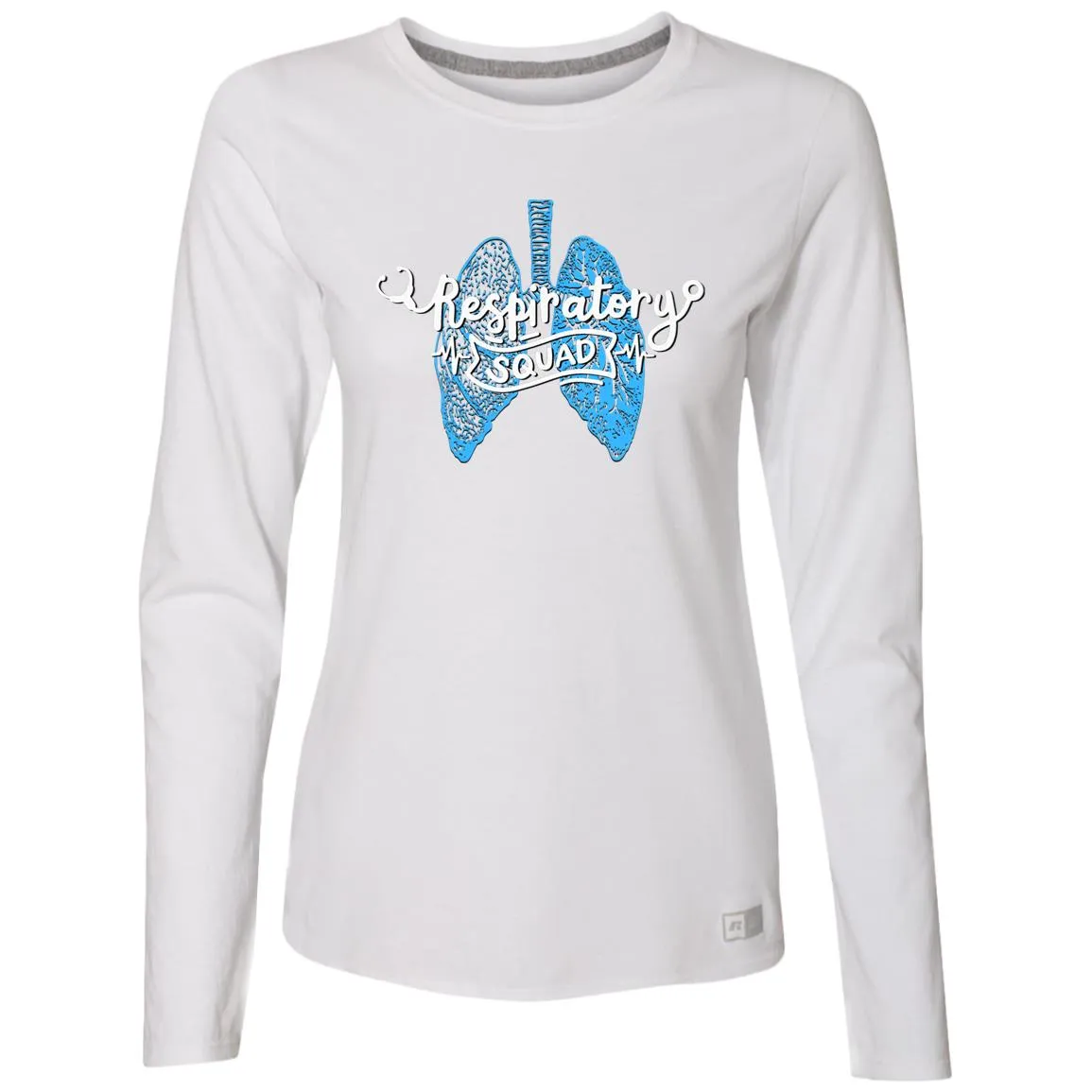 Respiratory Squad Ladies’ Essential Dri-Power Long Sleeve Tee