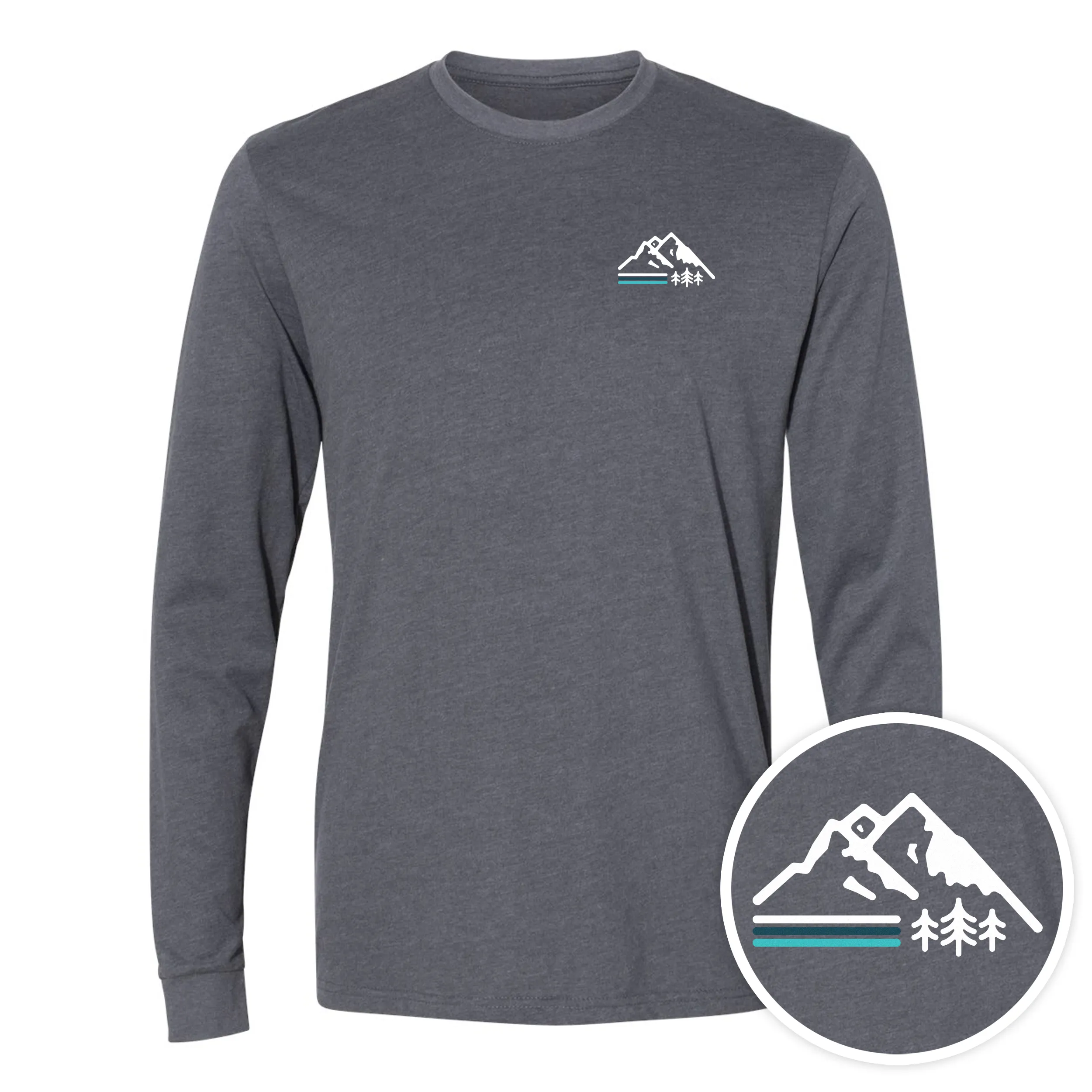 Retro Mountain CloudFit Long Sleeve