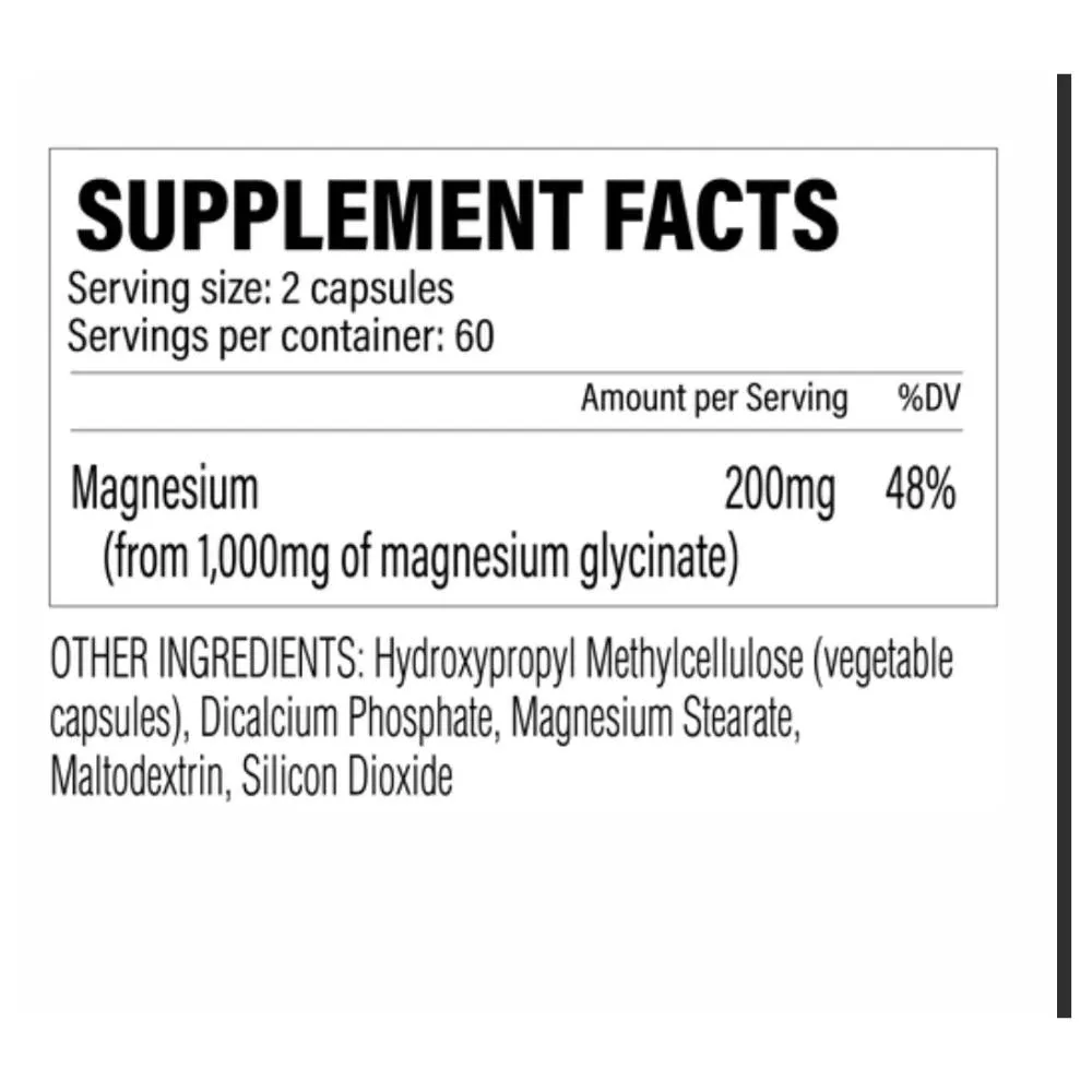 Revive MD Magnesium Glycinate 120 Capsules