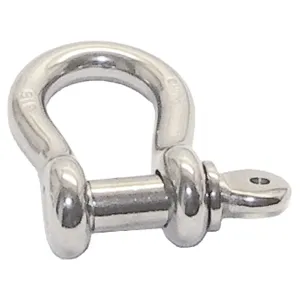 Shoreline Marine Galvanized Boat Anchor Shackles | Heavy-Duty Hot-Dipped Galvanized Anchor Shackles, 5/16"