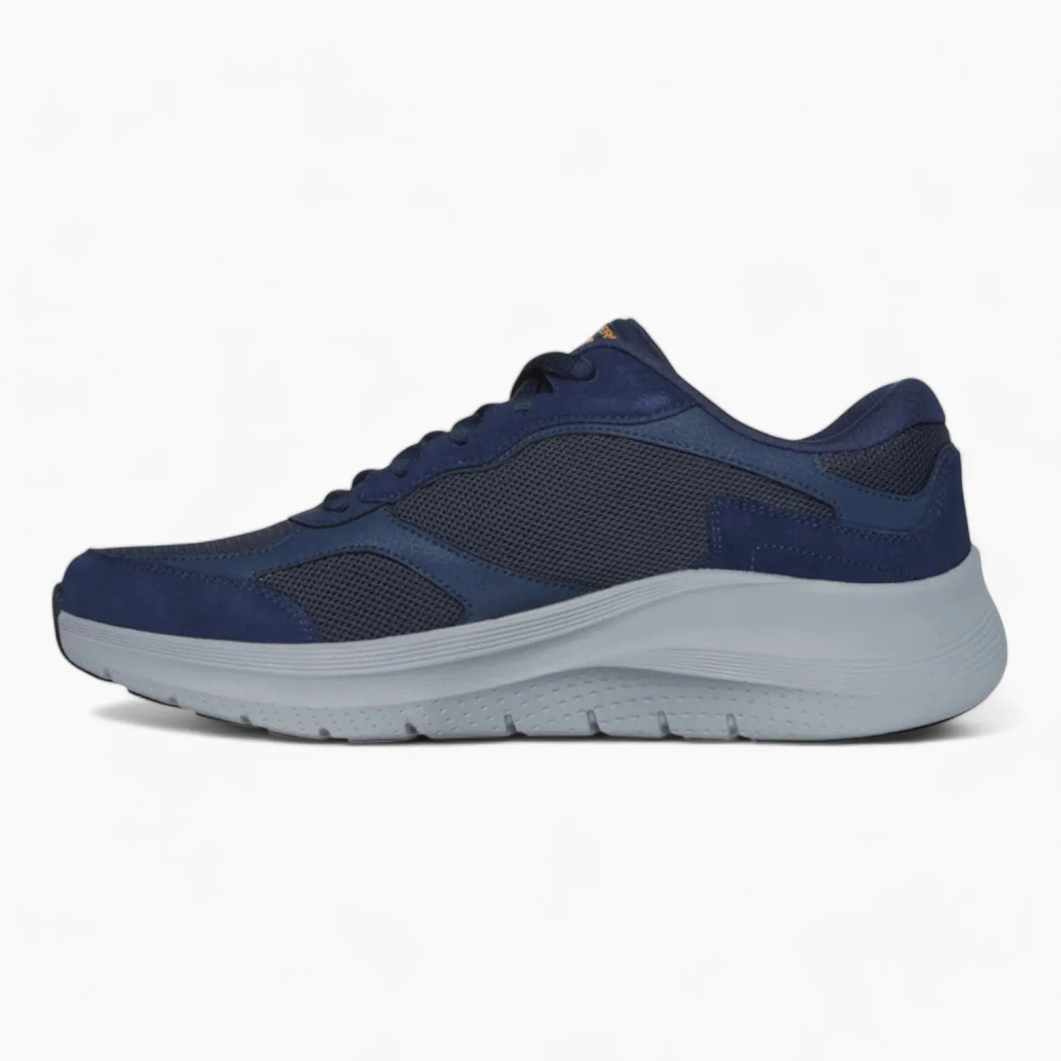 Skechers Arch Fit® 2.0 - The Keep Men's Sneakers – Navy & Orange with Podiatrist-Certified Arch Support