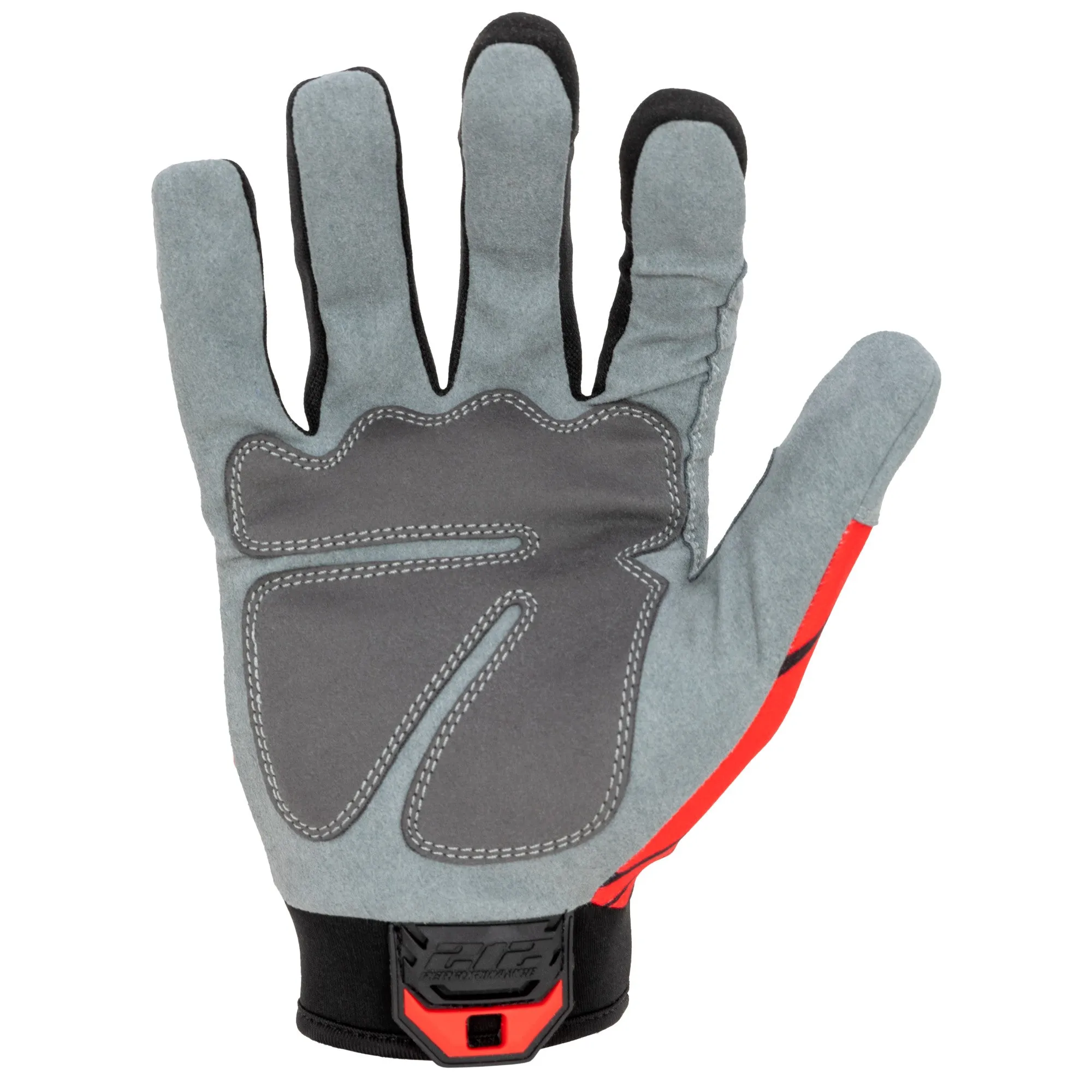 Snag Resistant Breathable Wrencher Work Gloves in Red, Gray, and Black