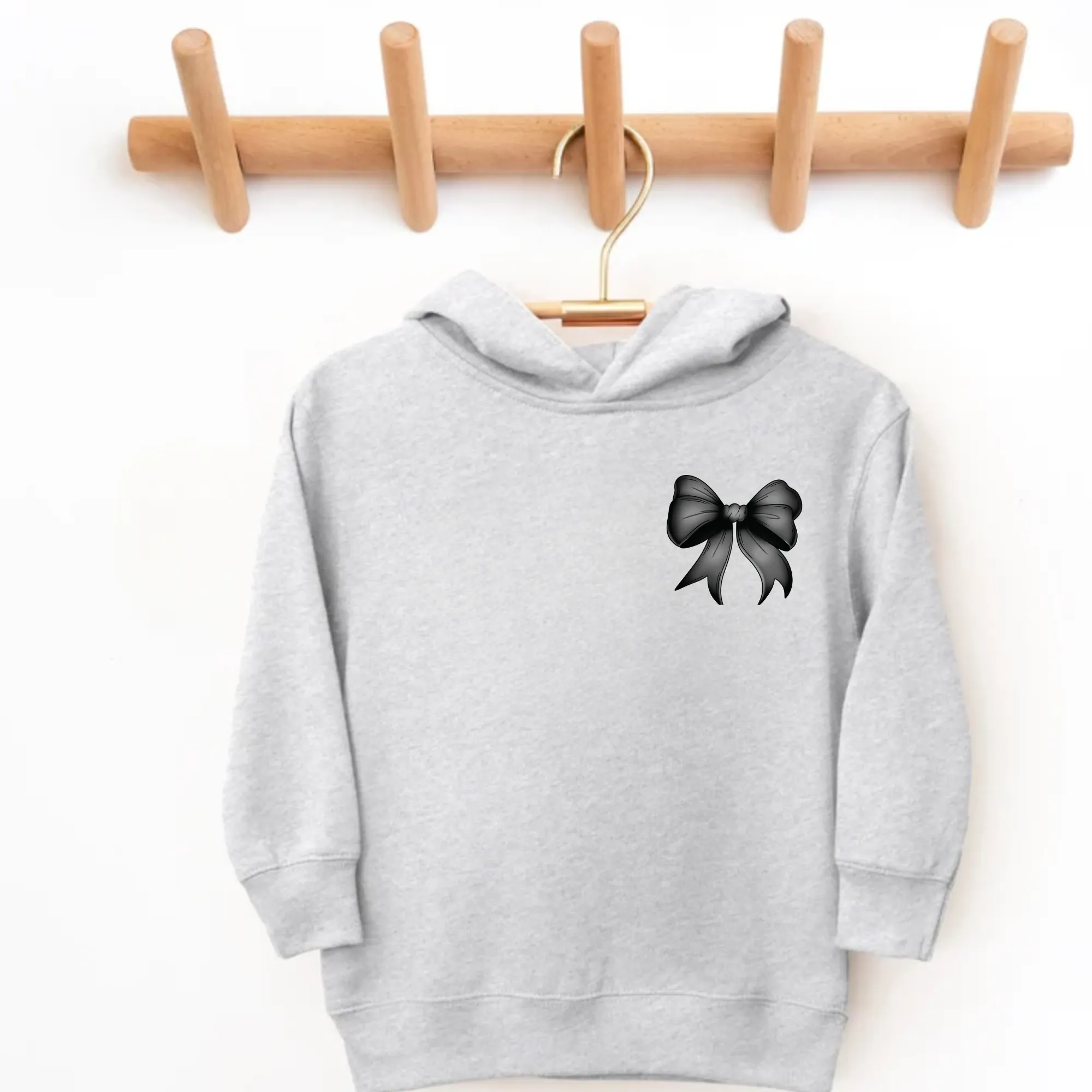 Soccer Bow Hoodie for Kids