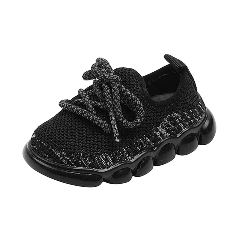 Soft Comfy Sole Breathable Mesh First Walker Sneakers