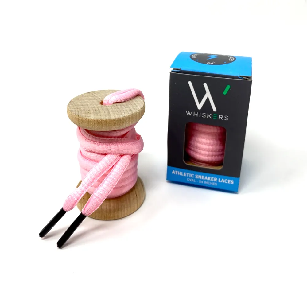 Solid Pink Athletic Sneaker Laces