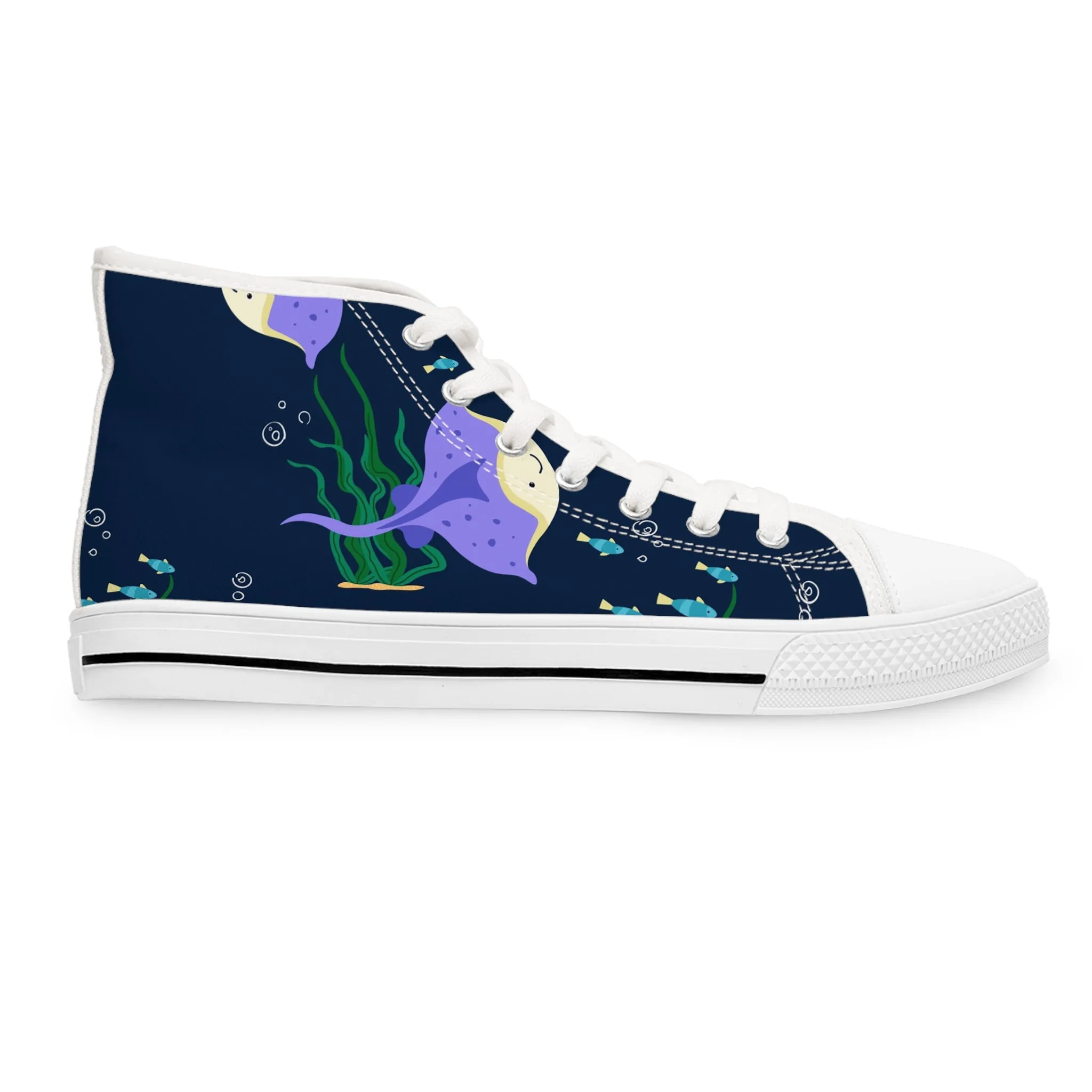 Stingray Women's High Top Sneakers