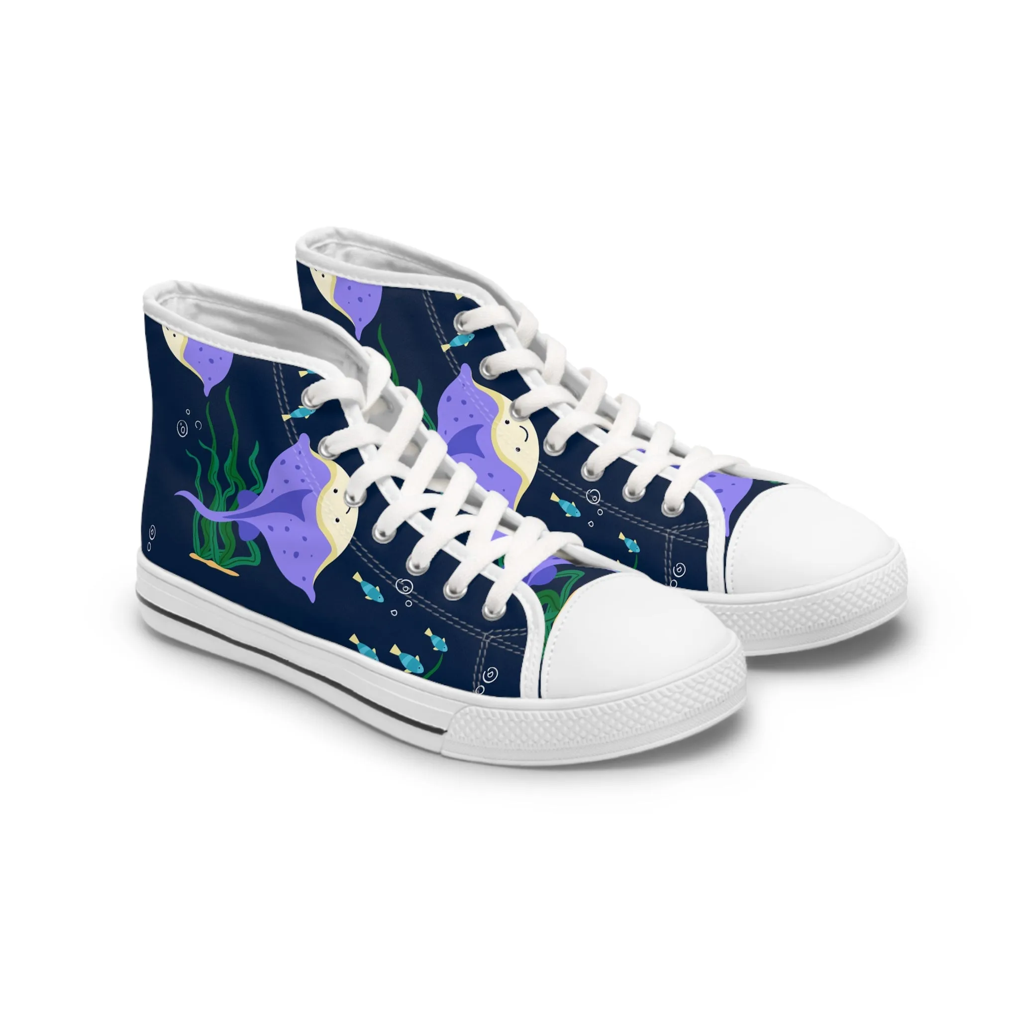 Stingray Women's High Top Sneakers