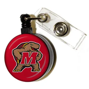 Testudo (Red) / Retractable Badge Holder