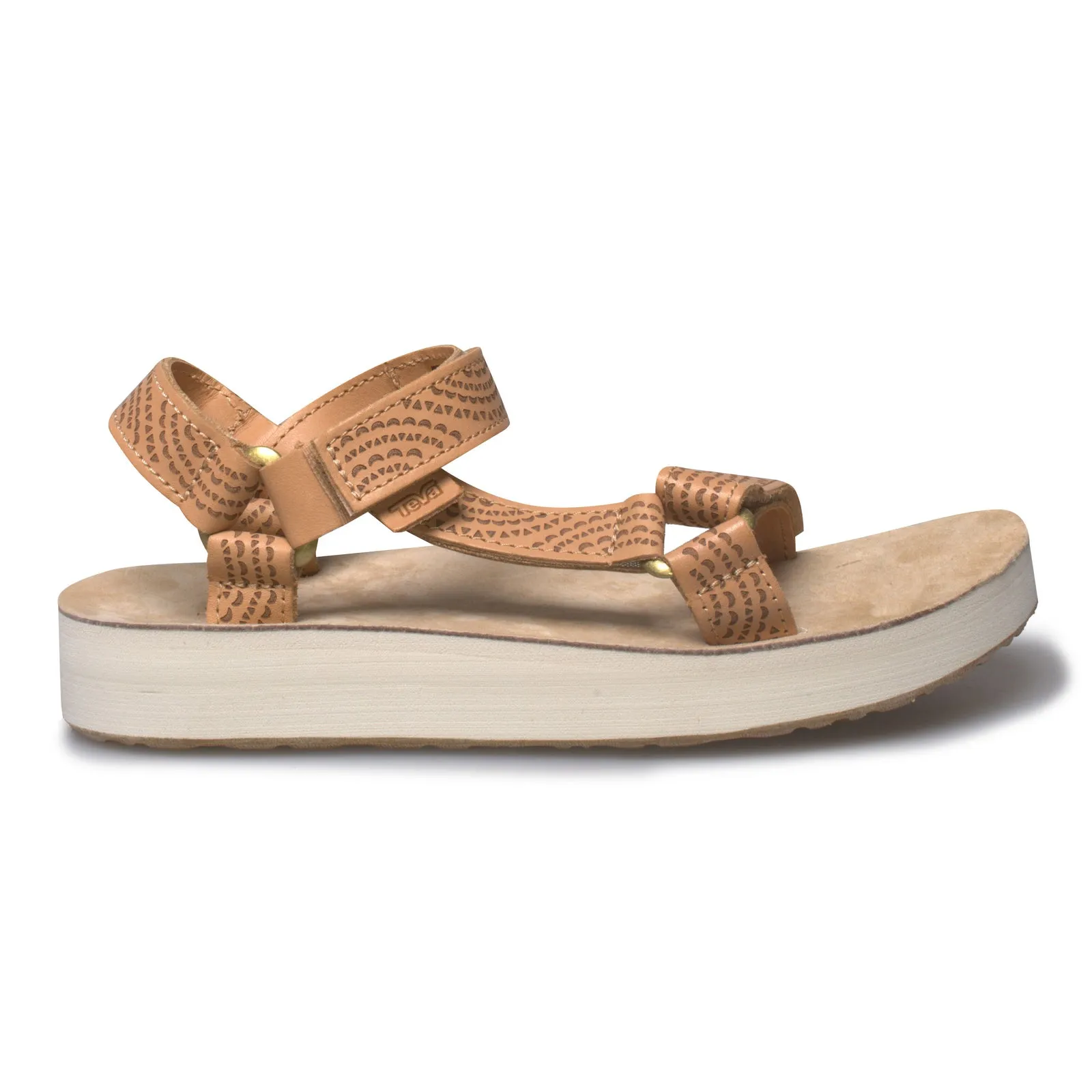 Teva Midform Universal Geometric Tan Sandals - Women's