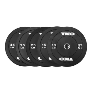 TKO RUBBER BUMPER PLATES